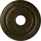 Ekena Millwork Dublin Ceiling Medallion (Fits Canopies up to 8 1/4"), 15 3/8"OD x 3 5/8"ID x 1"P, Green Gold CM15DUGGS - alternate 1